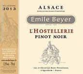 愛彌拜爾莊園旅館特釀黑皮諾干紅葡萄酒(Domaine Emile Beyer Pinot Noir Cuvee de L'Hostellerie, Alsace, France)