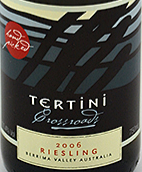 特汀尼交叉路口雷司令干白葡萄酒(Tertini Wines Crossroads Riesling, Southern Highlands, Australia)