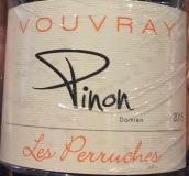 達米安皮農(nóng)酒莊鸚鵡甜白葡萄酒(Damien Pinon Les Perruches Moelleux, Vouvray, France)