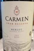 卡門特級珍藏梅洛紅葡萄酒(Carmen Gran Reserva Merlot, Maipo Apalta, Chile)