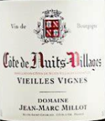 讓-馬克·米勒酒莊（夜丘村）老藤紅葡萄酒(Jean-Marc Millot Cote de Nuits-Villages Vieilles Vignes, Burgundy,France)