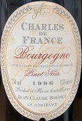 波塞特酒莊查樂思紅葡萄酒(Jean-Claude Boisset Charles de France, Burgundy, France)