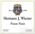 赫爾曼黑皮諾干紅葡萄酒(Hermann J. Wiemer Pinot Noir, Finger Lakes, USA)