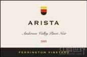 Arista Ferrington Vineyard Pinot Noir, Anderson Valley, USA