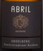 阿布里爾酒莊時代系列恩賽堡精選瓊瑤漿甜白葡萄酒(Weingut Abril Zeit Enselberg Gewurztraminer Auslese, Baden, Germany)