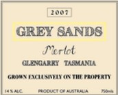 灰沙梅洛干紅葡萄酒(Grey Sands Merlot, Tamar Valley, Australia)