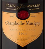 阿蘭·讓尼婭酒莊（香波-慕西尼村）紅葡萄酒(Alain Jeanniard Chambolle-Musigny, Cotes de Nuits, France)