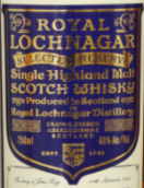 皇家洛赫納加精選珍藏蘇格蘭單一麥芽威士忌(Royal Lochnagar Selected Reserve Single Malt Scotch Whisky, Highlands, UK)