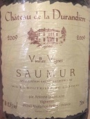 路易斯德格雷諾爾洞穴杜蘭蒂爾城堡老藤紅葡萄酒(Caves Louis de Grenelle Chateau de la Durandiere Rouge Vieilles Vignes, Saumur, France)