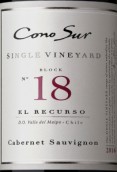 柯諾蘇酒莊單一園18區(qū)赤霞珠紅葡萄酒(Cono Sur Single Vineyard Block 18 Cabernet Sauvignon, Maipo Valley， Chile)