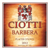 喬迪巴貝拉紅干紅葡萄酒(Ciotti Cellars Barbera, Sierra Foothills, USA)