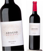 阿達焦珍藏系列馬爾貝克干紅葡萄酒(Vinas del Adagio Adagio Reserva Malbec, Mendoza, Argentina)