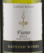 蓋普斯提限量發(fā)行菲亞諾白葡萄酒(Gapsted Limited Release Fiano, King Valley, Australia)