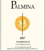 帕爾米納內(nèi)比奧羅干紅葡萄酒(Palmina Nebbiolo, Santa Barbara County, USA)