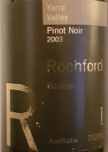 羅富酒莊珍藏黑皮諾干紅葡萄酒（雅拉谷）(Rochford Wines Reserve Pinot Noir, Yarra Valley, Australia)