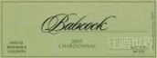 巴科克霞多麗干白葡萄酒(Babcock Vineyards Chardonnay, Santa Barbara County, USA)