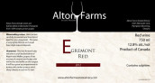 奧爾頓埃格蒙特干紅葡萄酒(Alton Farms Estate Winery Egremont Red , Ontario, Canada)