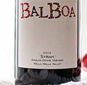 巴波亞精靈園西拉紅葡萄酒(Balboa Winery Estate Eidolon Vineyard Syrah, Walla Walla Valley, USA)