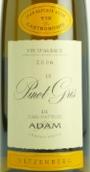 J.B.亞當萊曾伯格美食灰皮諾干白葡萄酒(Jean-Baptiste Adam Letzenberg Vin de Gastronomie Le Pinot Gris, Alsace, France)