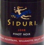 希杜麗酒莊黑皮諾干紅葡萄酒（俄勒岡州）(Siduri Pinot Noir, Oregon, USA)