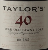 泰勒公司40年茶色波特酒(Taylor's 40 Year Old Tawny Port, Douro, Portugal)
