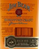 占邊標(biāo)志性精釀11年濃黑麥肯塔基純波本威士忌(Jim Beam Signature Craft 11 Year High Rye Kentucky Straight Bourbon Whiskey, Kentucky, USA)