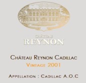 瑞隆酒莊卡迪拉克貴腐甜白葡萄酒(Chateau Reynon Cadillac, Bordeaux, France)