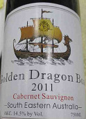 金龙船酒庄赤霞珠红葡萄酒(Golden Dragon Boat Cabernet Sauvignon, South Eastern Australia, Australia)