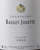 博齋-如愛白中白年份香檳(Champagne Bauget-Jouette Blanc de Blancs Millesime, Champagne, France)