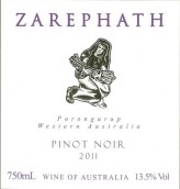 撒勒法黑皮諾干紅葡萄酒(Zarephath Wines Pinot Noir, Great Southern, Australia)