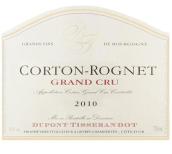 杜邦科爾登園干紅葡萄酒(Domaine Dupont-Tisserandot Corton Le Rognet Grand Cru, Cote de Beaune, France)