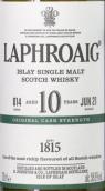 拉弗格10年桶強版艾雷島單一麥芽威士忌（批次14）(Laphroaig Original Cask Strength Aged 10 Years Single Malt Scotch Whisky, Islay, UK (Batch 14))