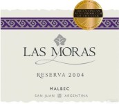 黑莓酒庄珍藏马尔贝克干红葡萄酒(Las Moras Reserve Malbec, San Juan, Argentina)