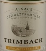 婷芭克世家遲摘瓊瑤漿甜白葡萄酒(F.E. Trimbach Vendanges Tardives Gewurztraminer, Alsace, France)