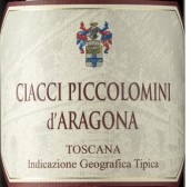 奇雅酒莊紅葡萄酒(Ciacci Piccolomini d'Aragona Toscana Rosso IGT, Tuscany, Italy)