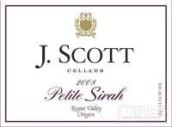 J. Scott Cellars Petite Syrah, Rogue Valley, USA