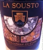 蘇斯托酒莊教皇新堡紅葡萄酒(La Sousto, Chateauneuf-du-Pape, France)