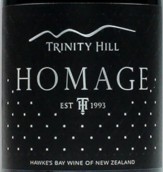 三圣山致敬西拉紅葡萄酒(Trinity Hill Homage Syrah, Hawke's Bay, New Zealand)