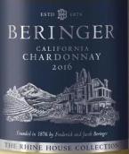 貝靈哲酒莊萊茵別墅精選霞多麗白葡萄酒(Beringer Rhine House Selection Chardonnay, California, USA)