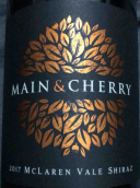 美櫻邁拉侖維爾設(shè)拉子紅葡萄酒(Main & Cherry McLaren Vale Shiraz, South Australia, Australia)