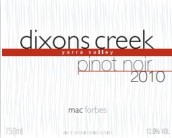 福布斯酒莊迪克森溪黑皮諾干紅葡萄酒(Mac Forbes Dixon's Creek Pinot Noir, Yarra Valley, Australia)