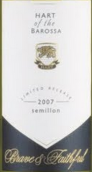 巴羅薩哈特限量發(fā)行賽美蓉干白葡萄酒(Hart of the Barossa Limited Release Semillon, Barossa Valley, Australia)