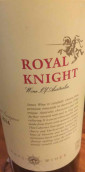 皇家騎士赤霞珠紅葡萄酒(Royal Knight Cabernet Sauvignon, South Australia, Australia)