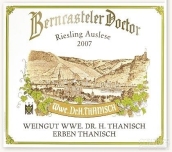 塔尼史班卡斯特勒雷司令精選白葡萄酒(Weingut Wwe. Dr. H. Thanisch Erben Bernkasteler Doctor Riesling Auslese, Mosel, Germany)