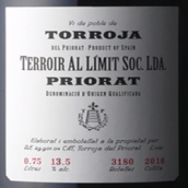 極限風土特羅哈紅葡萄酒(Terroir Al Limit Soc. Lda. Torroja, Priorat, Spain)