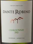 旦特霞多麗干白葡萄酒(Bodega Dante Robino Chardonnay, Mendoza, Argentina)