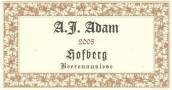 A.J. Adam Dhroner Hofberg Riesling Beerenauslese, Mosel, Germany