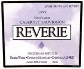 夢(mèng)想酒莊赤霞珠干紅葡萄酒(Reverie Cabernet Sauvignon, Diamond Mountain District, USA)