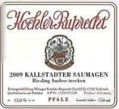 Koehler-Ruprecht Kallstadter Saumagen Riesling Auslese Trocken, Pfalz, Germany