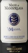 吉恰尔迪尼伯爵庄园曼多拉亚巨岩依玛希红葡萄酒(Conte Guicciardini Massi di Mandorlaia I Massi Morellino di Scansano DOCG, Tuscany, Italy)